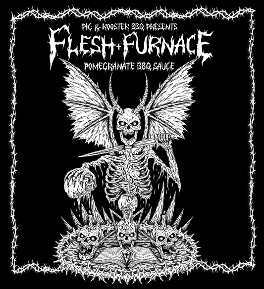 Flesh Furnace - Pomegranate BBQ Sauce